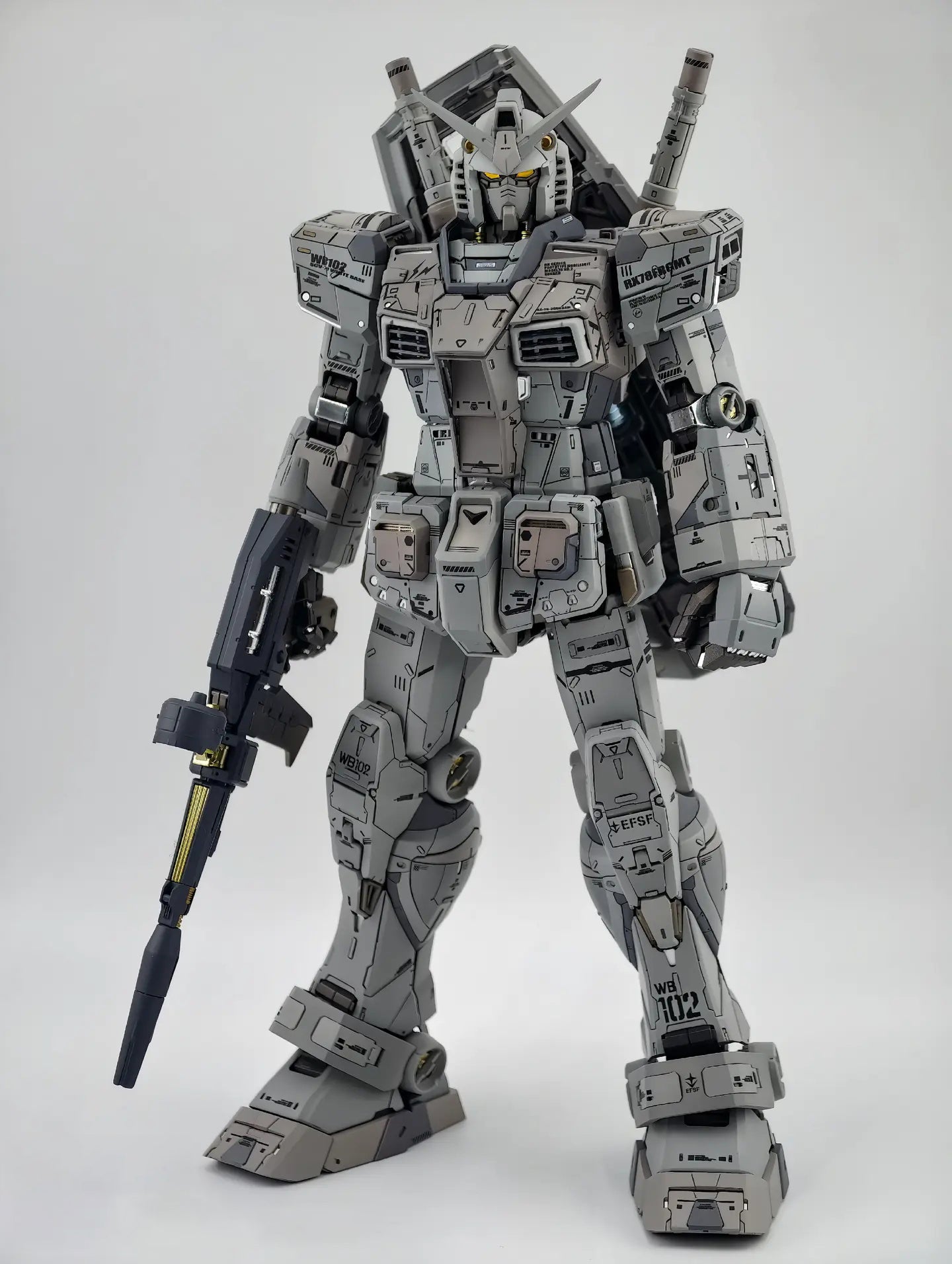 [Color customization] BANDAI/DABAN PG Unleashed 1/60 RX 78 Gundam Resin Kit Enhanced Conversion Kit (Fragment Color Scheme) model kit