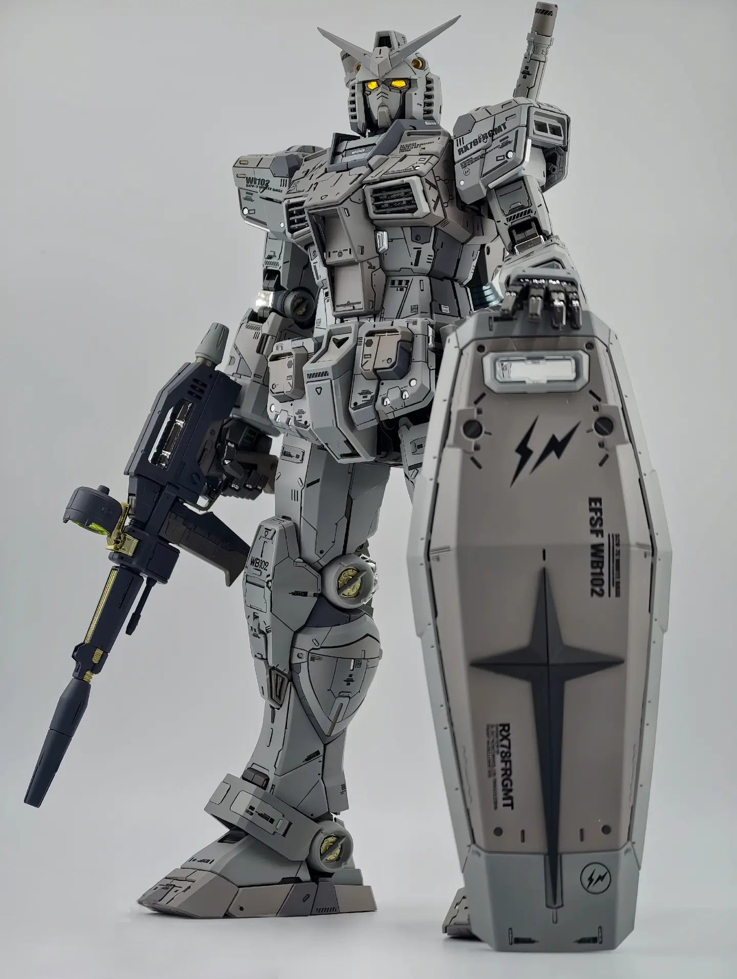 [Color customization] BANDAI/DABAN PG Unleashed 1/60 RX 78 Gundam Resin Kit Enhanced Conversion Kit (Fragment Color Scheme) model kit