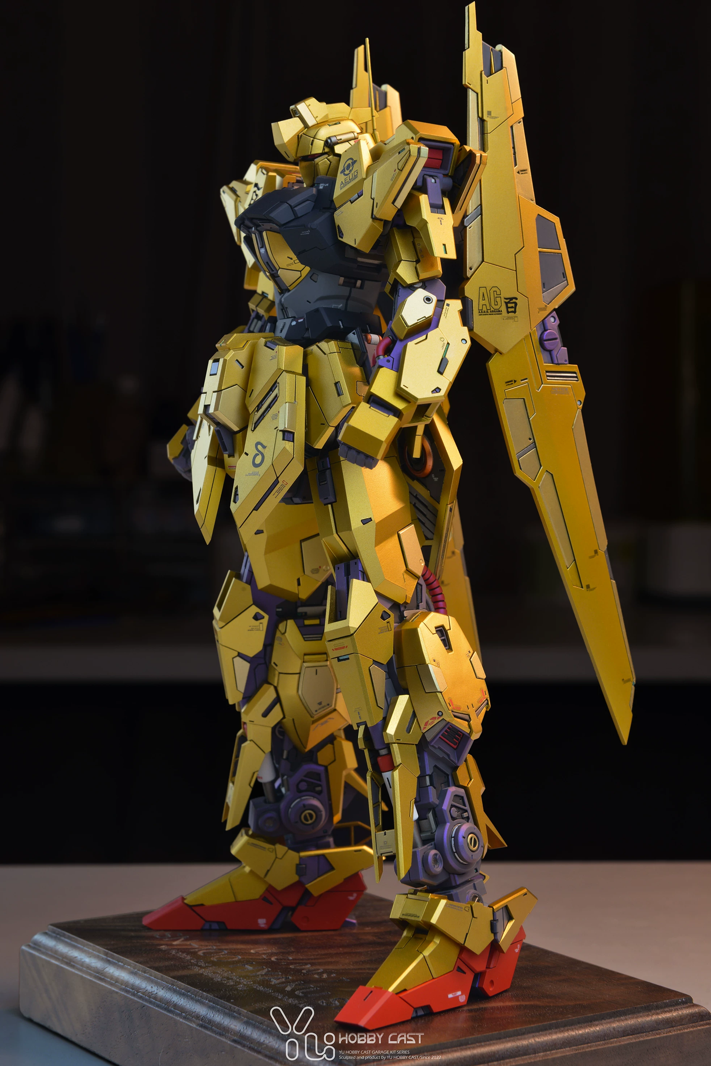[Resin Kit] YuHobbyCast MG 1/100 MSN-100 Hyaku Shiki Resin Conversion Kit
