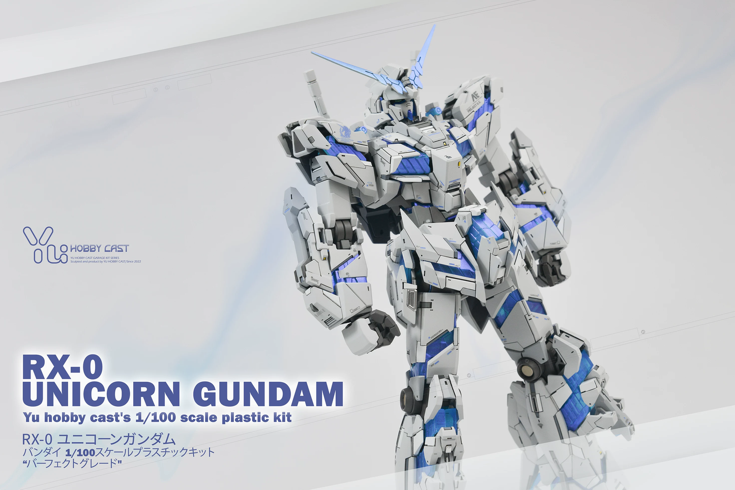 [Resin Kit] YuHobbyCast MG 1/100 Unicorn Gundam Resin Conversion Kit