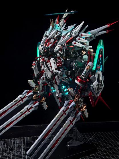 [Custom Painting] Daiblos Core CZ-011B Colada (Red White 1 Color Scheme) model kit