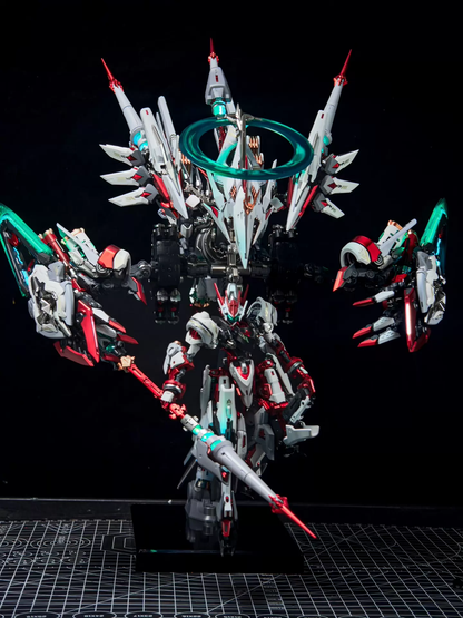 [Custom Painting] Daiblos Core CZ-011B Colada (Red White 1 Color Scheme) model kit