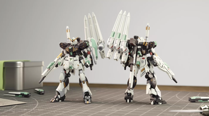 [Artifact] RX-94 Mass Production Type ν Gundam 7.5cm(1/300)-airlift