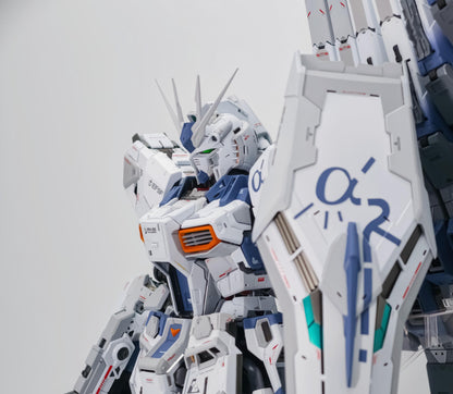 [Color customization] PG Unleashed 1/60 Nu Gundam+resin enhanced conversion parts (Kenichi Kuryu color scheme) model kit