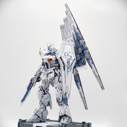 [Color customization] PG Unleashed 1/60 Nu Gundam+resin enhanced conversion parts (Kenichi Kuryu color scheme) model kit