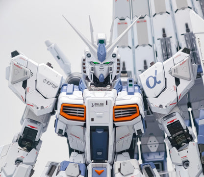[Color customization] PG Unleashed 1/60 Nu Gundam+resin enhanced conversion parts (Kenichi Kuryu color scheme) model kit