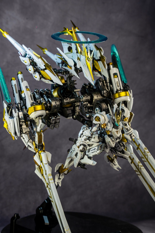 [Color customization] Daiblos Core CZ-011B Colada (White and Gold Color Scheme) model kit