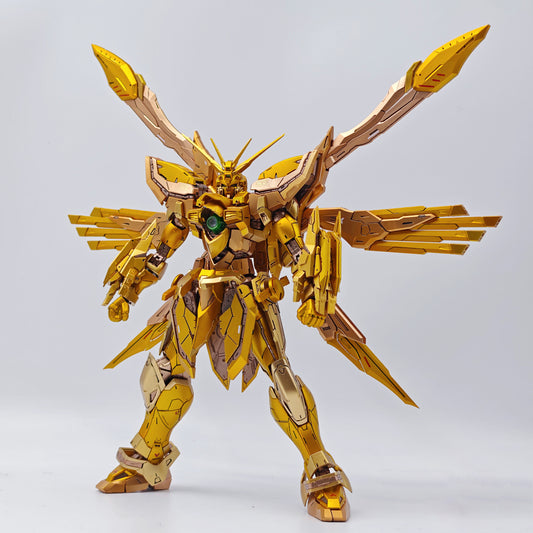 [Color customization] BAORE MODEL GF13-017NJⅡ MG 1/100 MB BURNING GOD Alloy skeleton (Gold Color Scheme) Model Kit