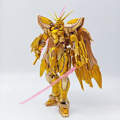 [Color customization] BAORE MODEL GF13-017NJⅡ MG 1/100 MB BURNING GOD Alloy skeleton (Gold Color Scheme) Model Kit
