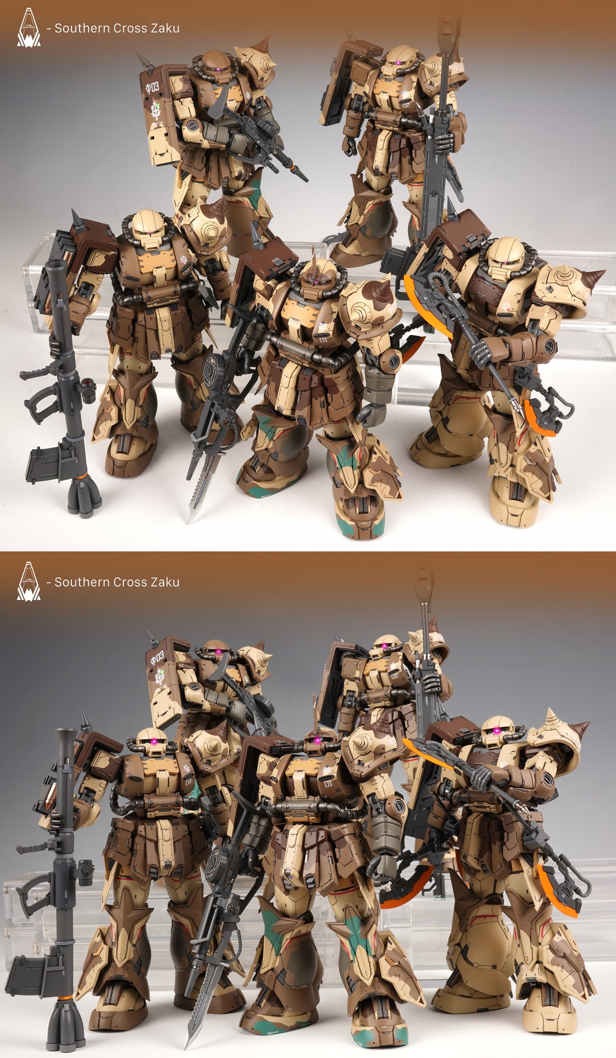 [Resin Kit] PRE-ORDER Southern Cross Zaku (MS-06GD Ground High Mobility Zaku)