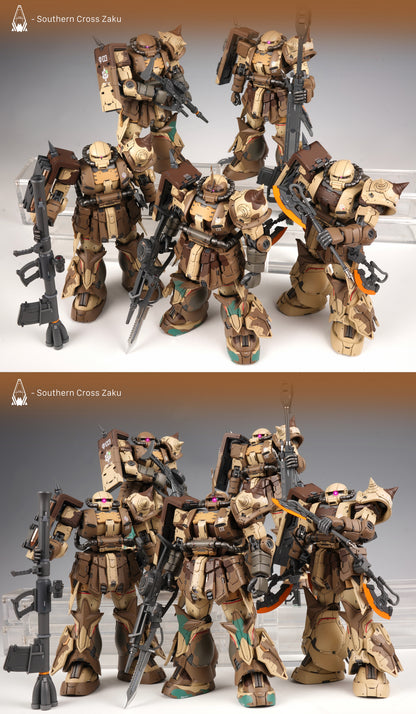 [Resin Kit] PRE-ORDER Southern Cross Zaku (MS-06GD Ground High Mobility Zaku)