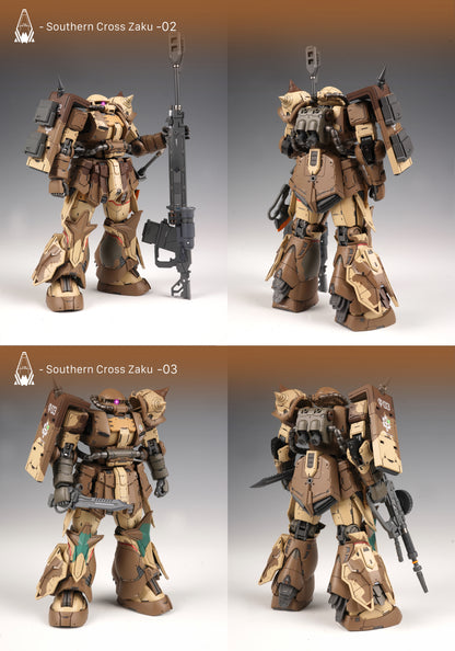[Resin Kit] PRE-ORDER Southern Cross Zaku (MS-06GD Ground High Mobility Zaku)