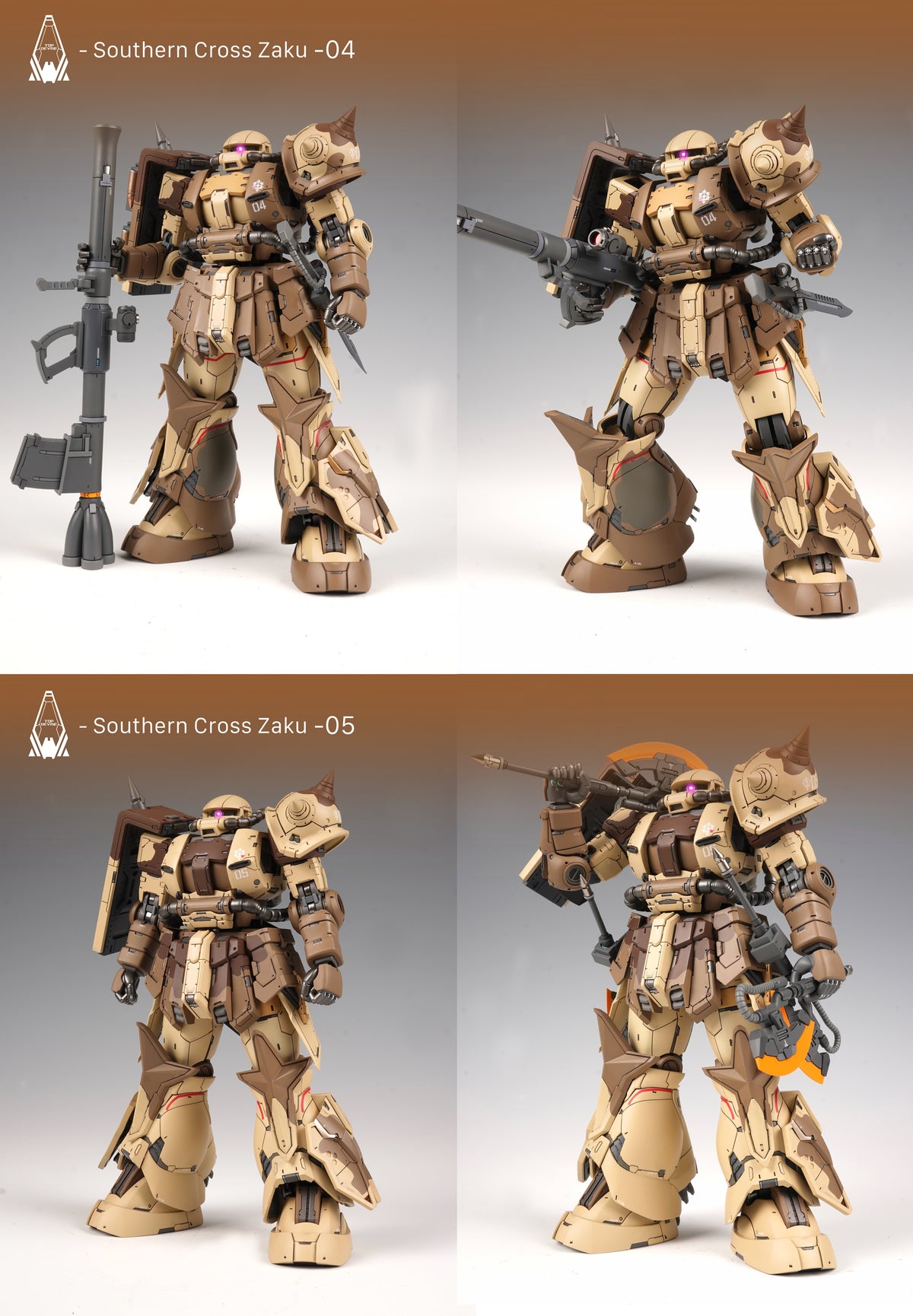 [Resin Kit] PRE-ORDER Southern Cross Zaku (MS-06GD Ground High Mobility Zaku)