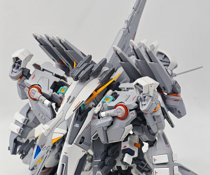 [Color customization] Bandai HG 1/144 Mobile Suit Gundam Hathaway's Flash TX-ff104 Alyzeus( Alyzeus+TAS Outer leg armor conversion parts+foot modification parts) Model Kit