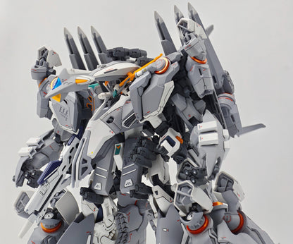 [Color customization] Bandai HG 1/144 Mobile Suit Gundam Hathaway's Flash TX-ff104 Alyzeus( Alyzeus+TAS Outer leg armor conversion parts+foot modification parts) Model Kit
