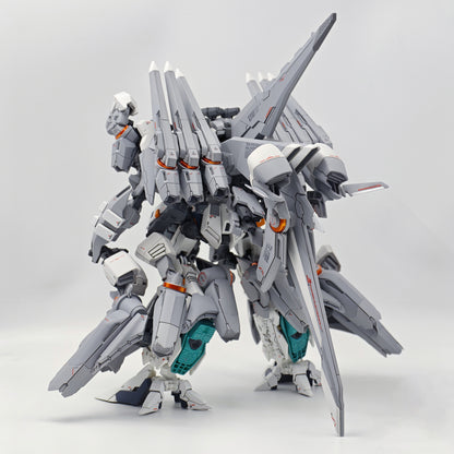 [Color customization] Bandai HG 1/144 Mobile Suit Gundam Hathaway's Flash TX-ff104 Alyzeus( Alyzeus+TAS Outer leg armor conversion parts+foot modification parts) Model Kit