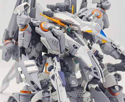 [Color customization] Bandai HG 1/144 Mobile Suit Gundam Hathaway's Flash TX-ff104 Alyzeus( Alyzeus+TAS Outer leg armor conversion parts+foot modification parts) Model Kit