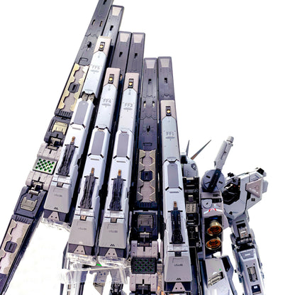 [Custom Painting]  PG Unleashed 1/60 Nu Gundam+resin enhanced conversion parts (Fragment Color Scheme) model kit