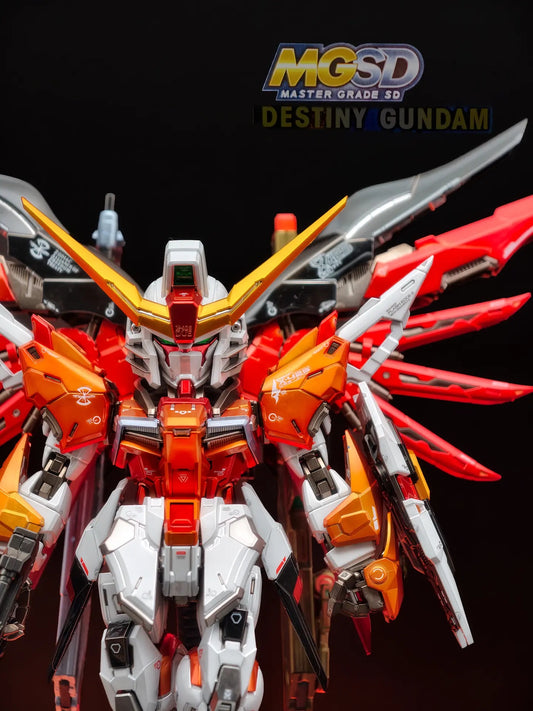 [Custom Electroplating] Bandai MGSD Destiny Gundam ZGMF-X42S (Heine Custom Electroplating) Model Kit