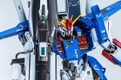 [Custom Painting] BANDAI MG 1/100 FA-010S Full Armor ZZ Gundam Ver. Ka  (Shading Color Scheme) Model Kit