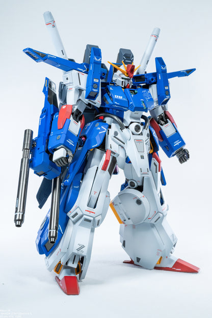 [Custom Painting] BANDAI MG 1/100 FA-010S Full Armor ZZ Gundam Ver. Ka  (Shading Color Scheme) Model Kit