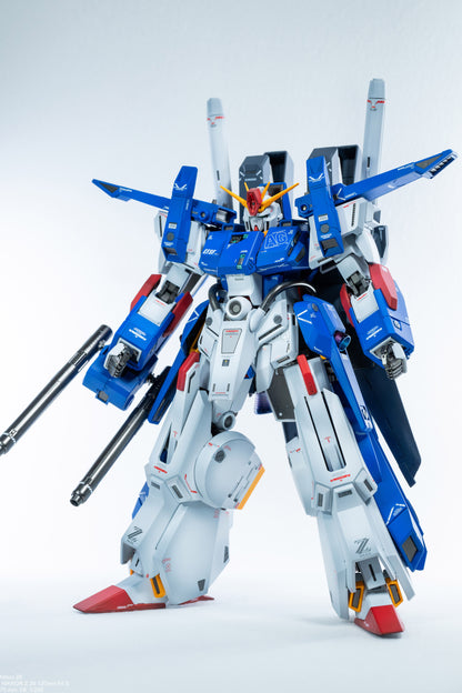 [Custom Painting] BANDAI MG 1/100 FA-010S Full Armor ZZ Gundam Ver. Ka  (Shading Color Scheme) Model Kit