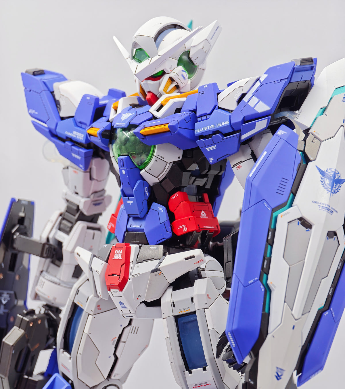 [Custom Painting] PG 1/60 Gundam Exia+Resin Enhanced Conversion Parts (Original Color Scheme) Model Kit