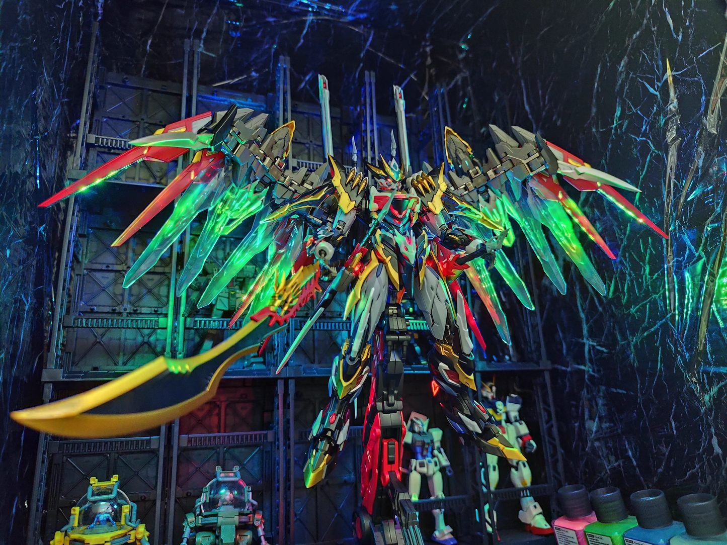 [Light/Color customization] Motor Nuclear Legend of Star General MNP-XH12A Gan Jiang Model Kit Light-up Assembled Version