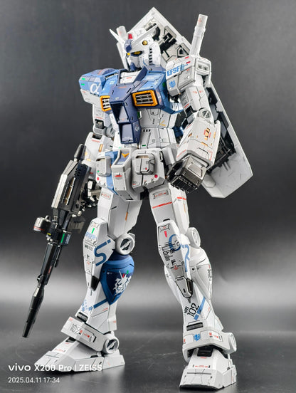 [Color customization collection] BANDAI/DABAN PG Unleashed 1/60 RX 78 Gundam (SKyuken Ryuichi Color Scheme) model kit