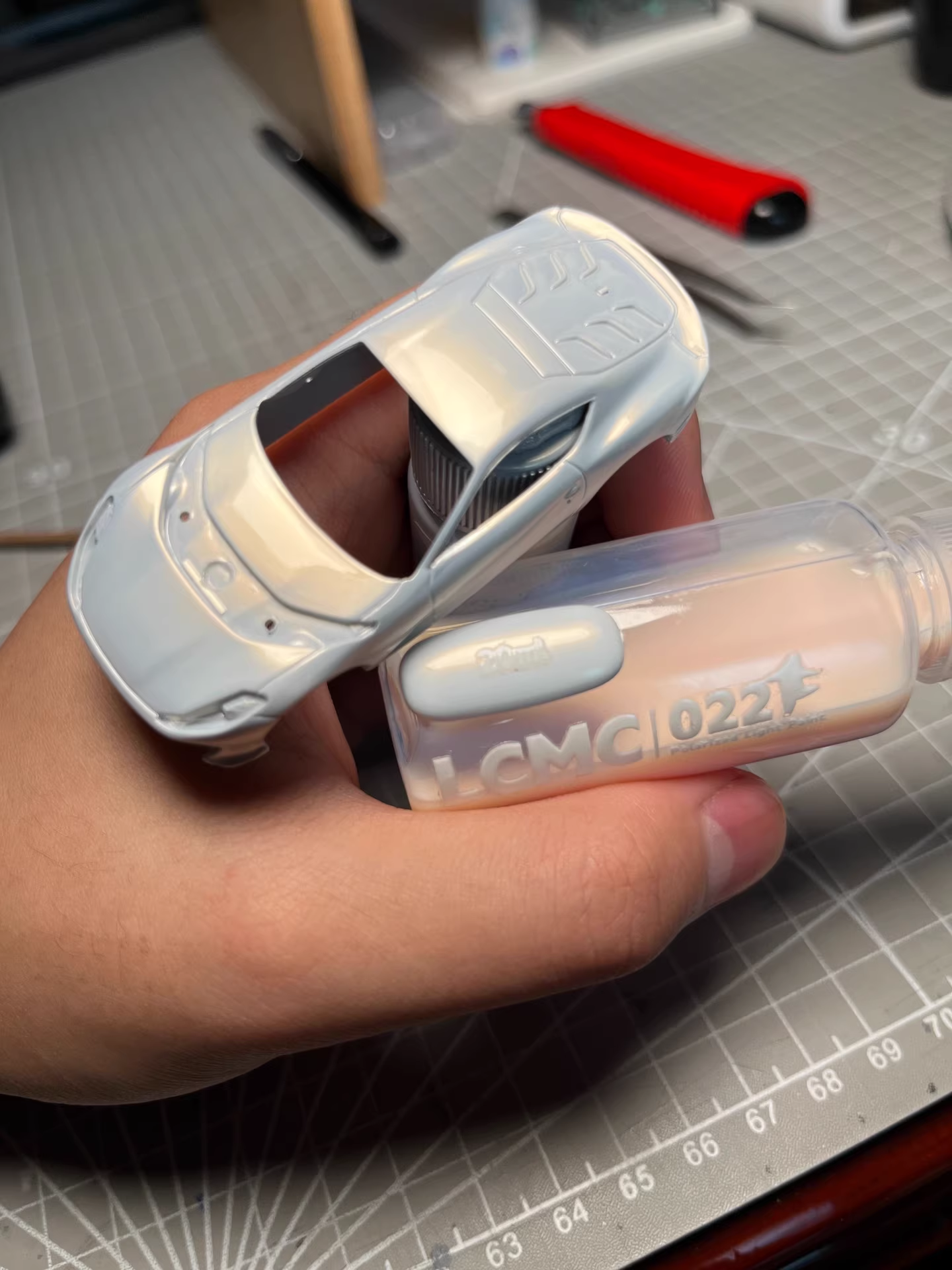 [Paint Oil-based] Color-shifting paint