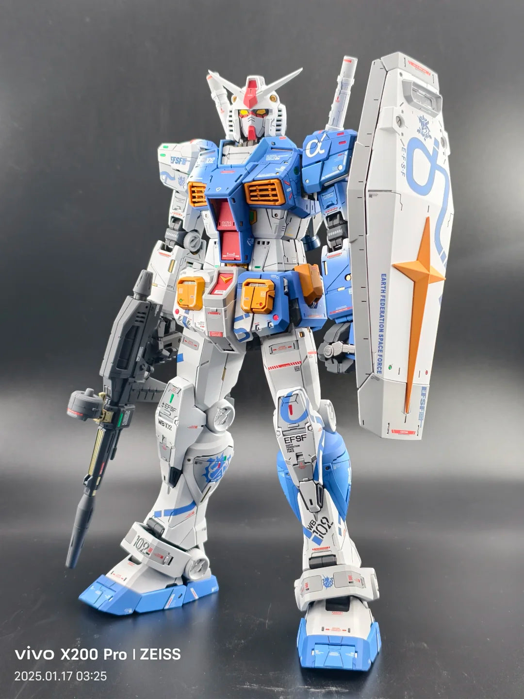 [Color customization] BANDAI/DABAN PG Unleashed 1/60 RX 78 Gundam MODEL KIT