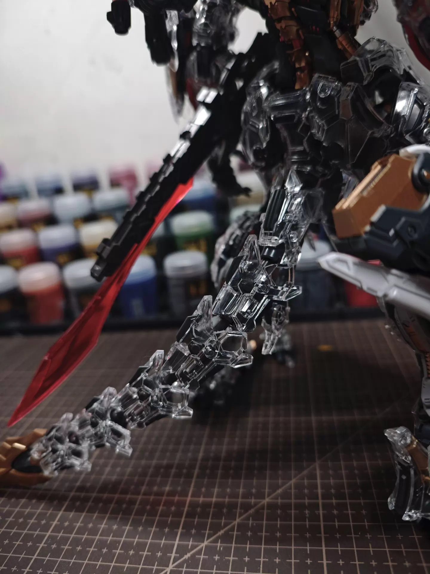 [Clear parts] Infinity Nova RMD Fenrir 1/72 Scale Model Kit (Armor clear parts)