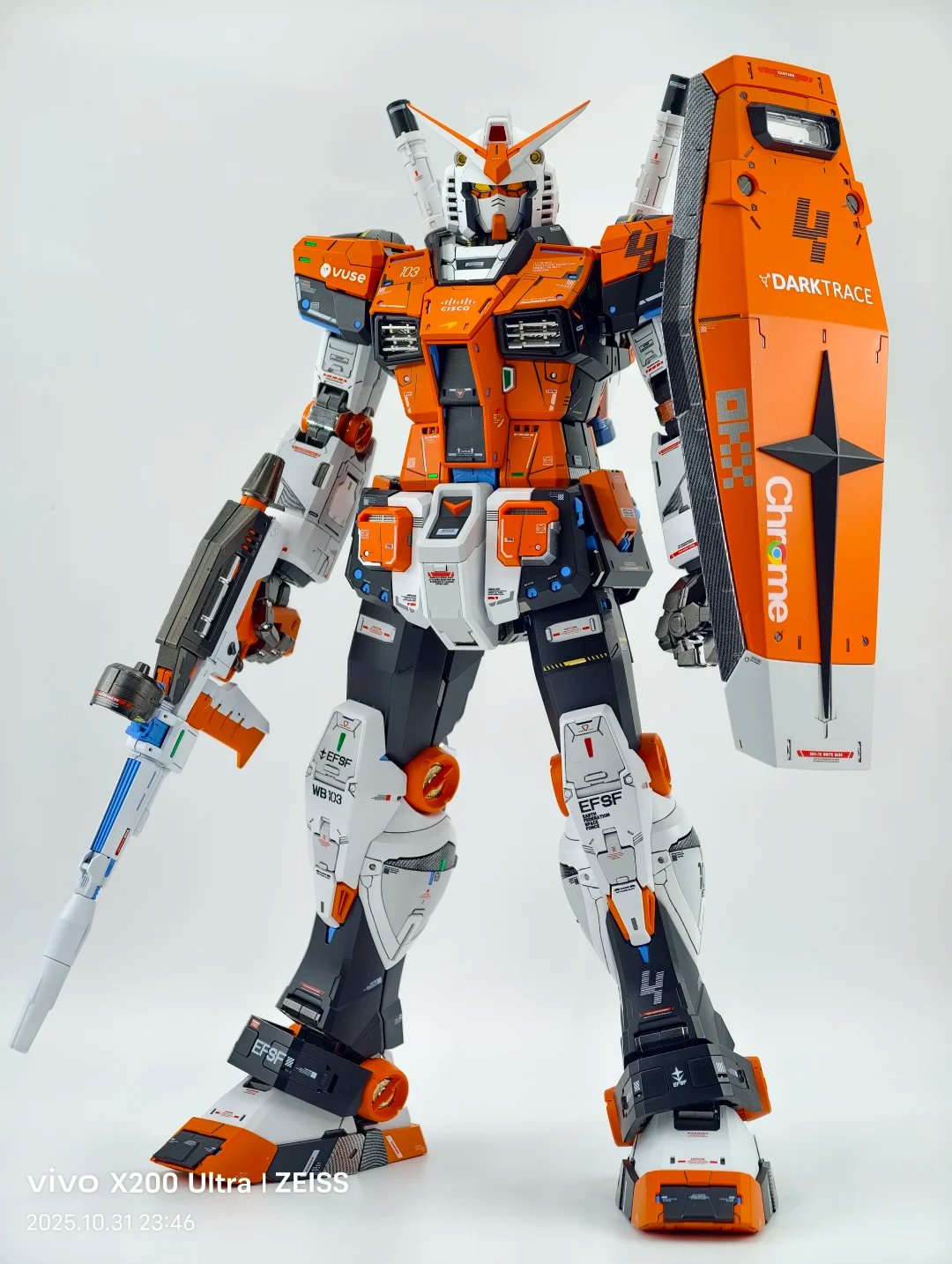 [Color customization] BANDAI/DABAN PG Unleashed 1/60 RX 78 Gundam MODEL KIT