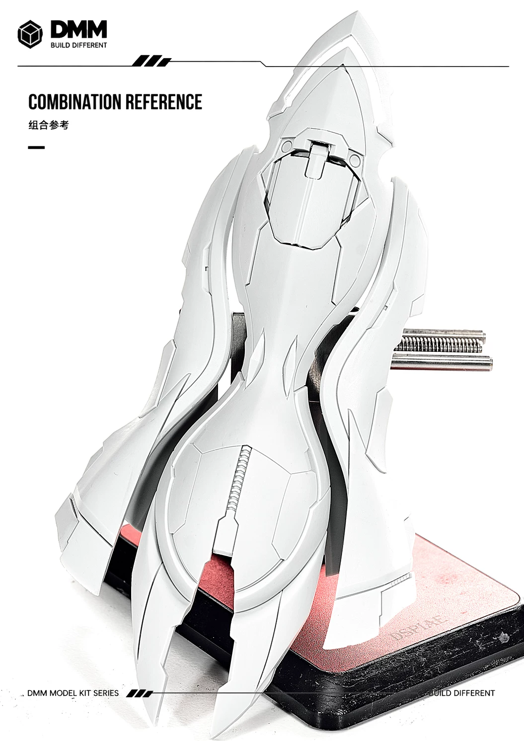 [Remade Resin Kit] PG 1/60 MSN-06S Sinanju Resin Conversion Kit GK DMM Remade Resin Kit