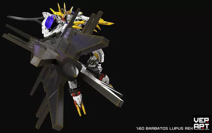 K-Paper Soul Barbatos Lupus Paper Model DIY Fully Imported Pearlescent Paper, No Scoring, No Cutting