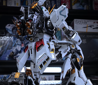 [Color customization] PG Unleashed 1/60 Nu Gundam (Titanium Electroplated color scheme) Model Kit