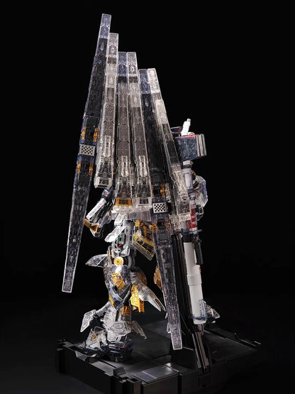 [Clear parts] Pre-order PG Unleashed 1/60 Nu Gundam Model Kit (Armor clear parts)