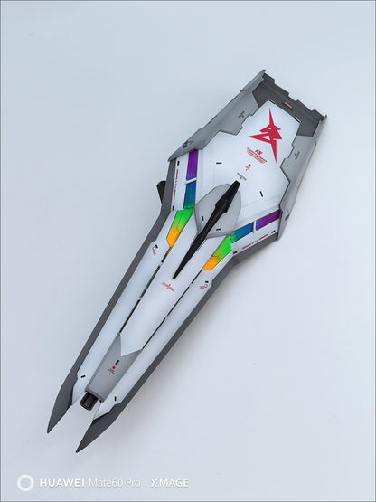 [Color customization] PG Unleashed 1/60 Nu Gundam (Gradient Frame+Shading color scheme) model kit