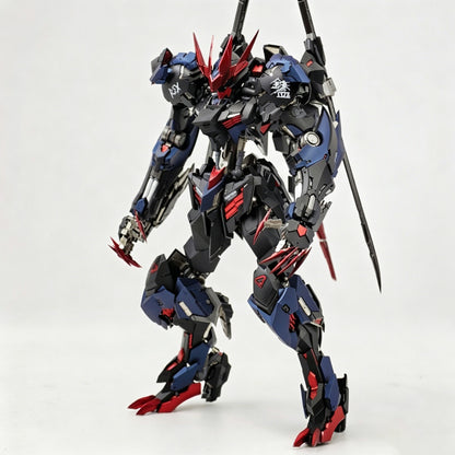 [Color customization] WOLF TECH 1/100 MG detail up Barbatos Lupus Rex king (Dark color scheme) model kit
