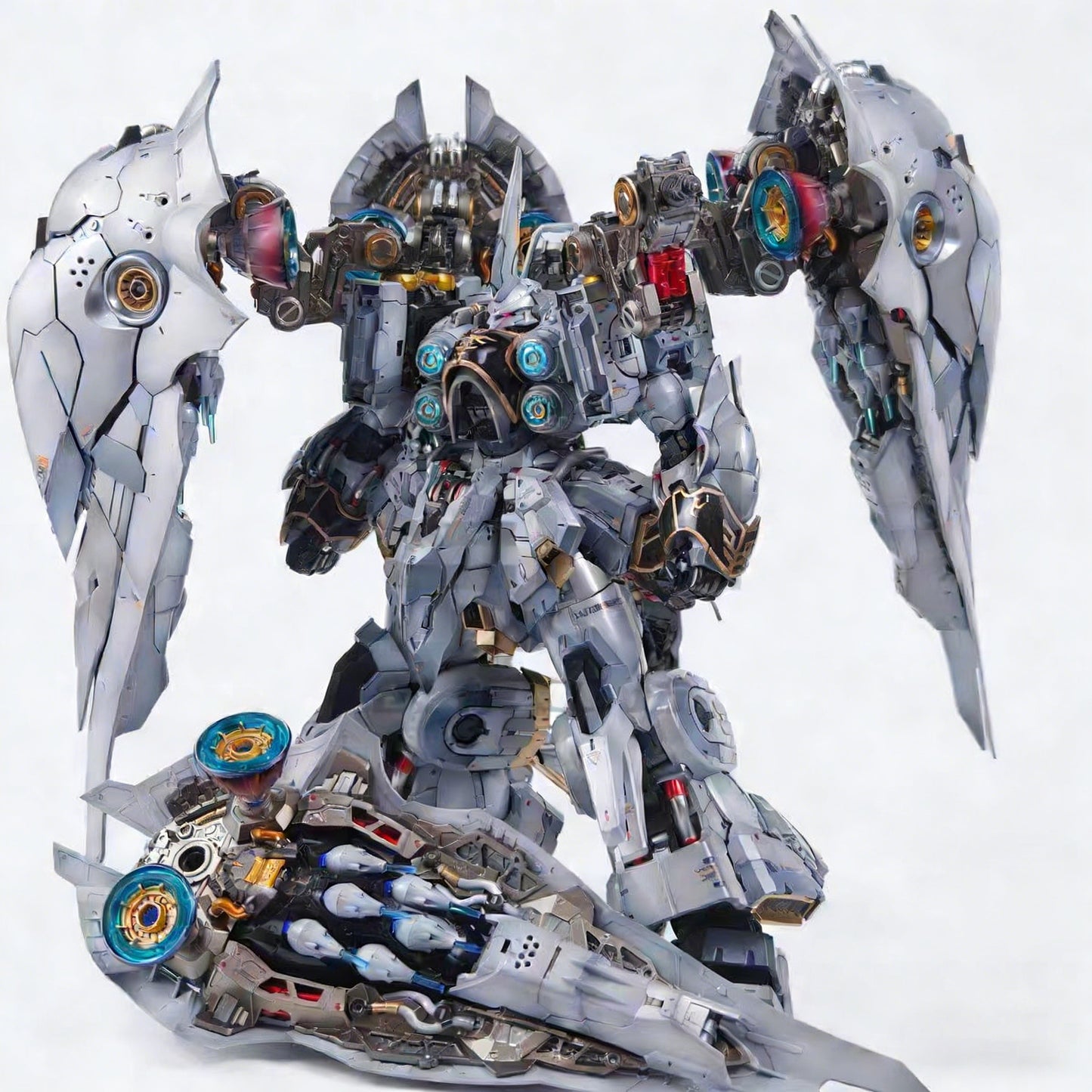 [Color customization]Axis Model Works (Solomon) 1/100 scale Osiris Aerial Dominator (Shading white painted color scheme) Model Kit