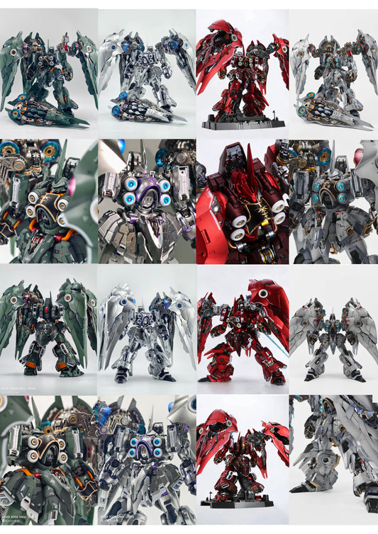 [Color customization collection]Axis Model Works (Solomon) 1/100 scale Osiris Aerial Dominator (Shading/Holographic/matt painted color scheme) Model Kit