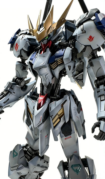 [Color customization] WOLF TECH 1/100 MG detail up Barbatos Lupus Rex king (Shading color scheme) model kit