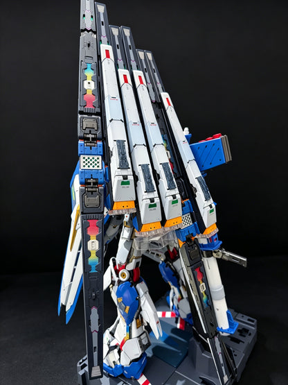 [Color customization] PG Unleashed 1/60 Nu Gundam (FF color scheme) model kit