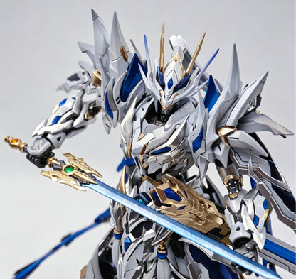 [Color customization] Motor Nuclear Zhao Yun & White Dragon Horse (White Light Shadow Color Scheme) Model Kit