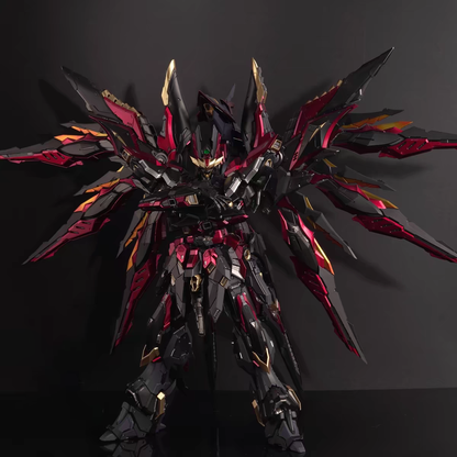 [Color customization] Einta Industries 1/72 Sky Defender(Black+Red color scheme)Model Kit