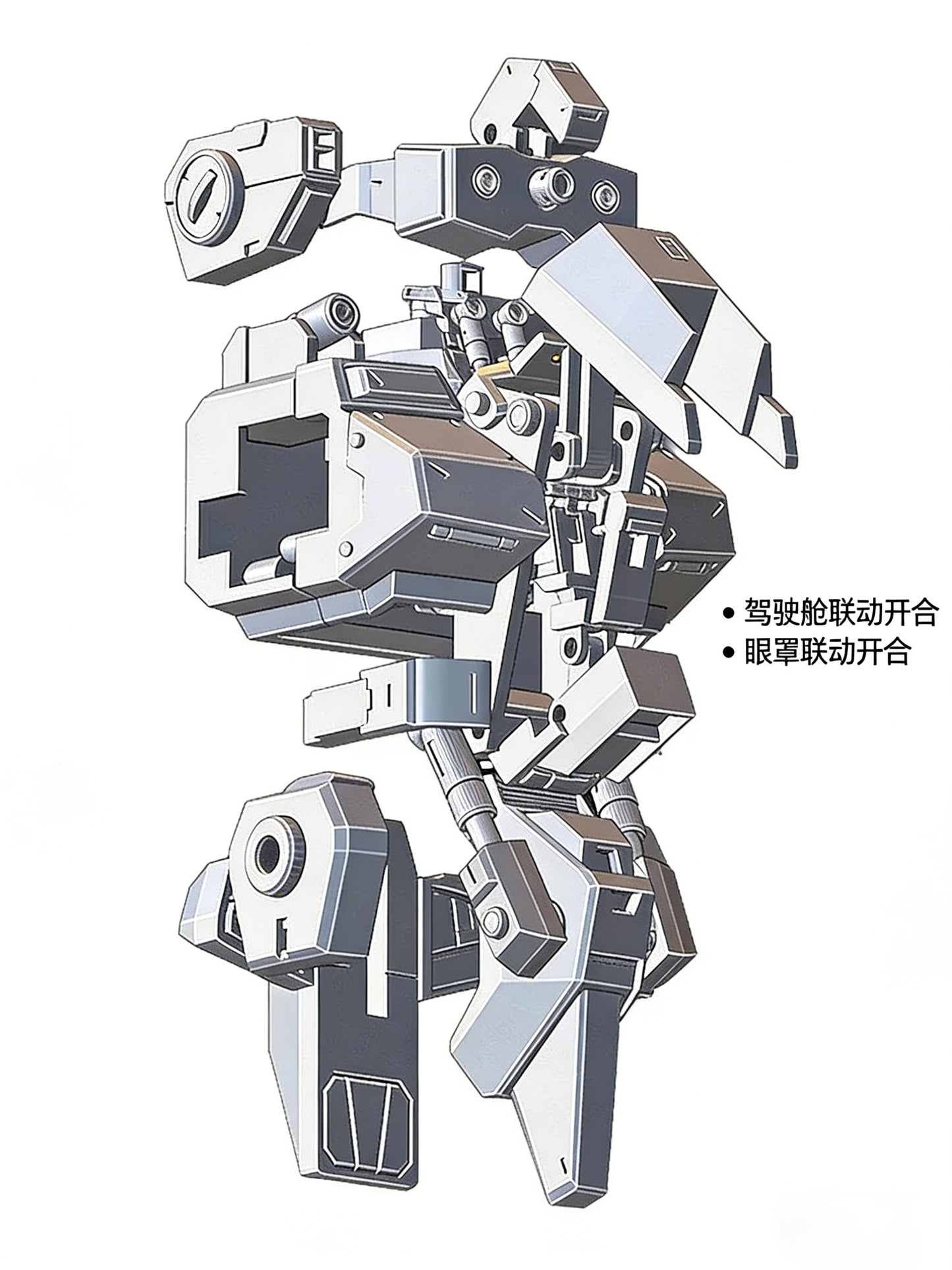 [3D printed parts] MG 1/100 RGM-79SP GM Sniper II (3D printed parts)-airlift