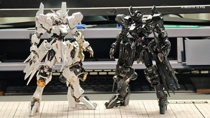 [Color customization] MG 1/100 ASW-G-XX Gundam Vidar (Titanium White/Black Electroplated color scheme) Model Kit