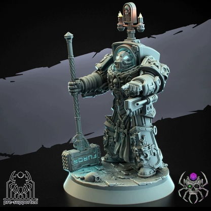 [Warhammer] Warhammer 40K Grey Knights Squad 70mm Unpainted Figure Model 3D Print Parts