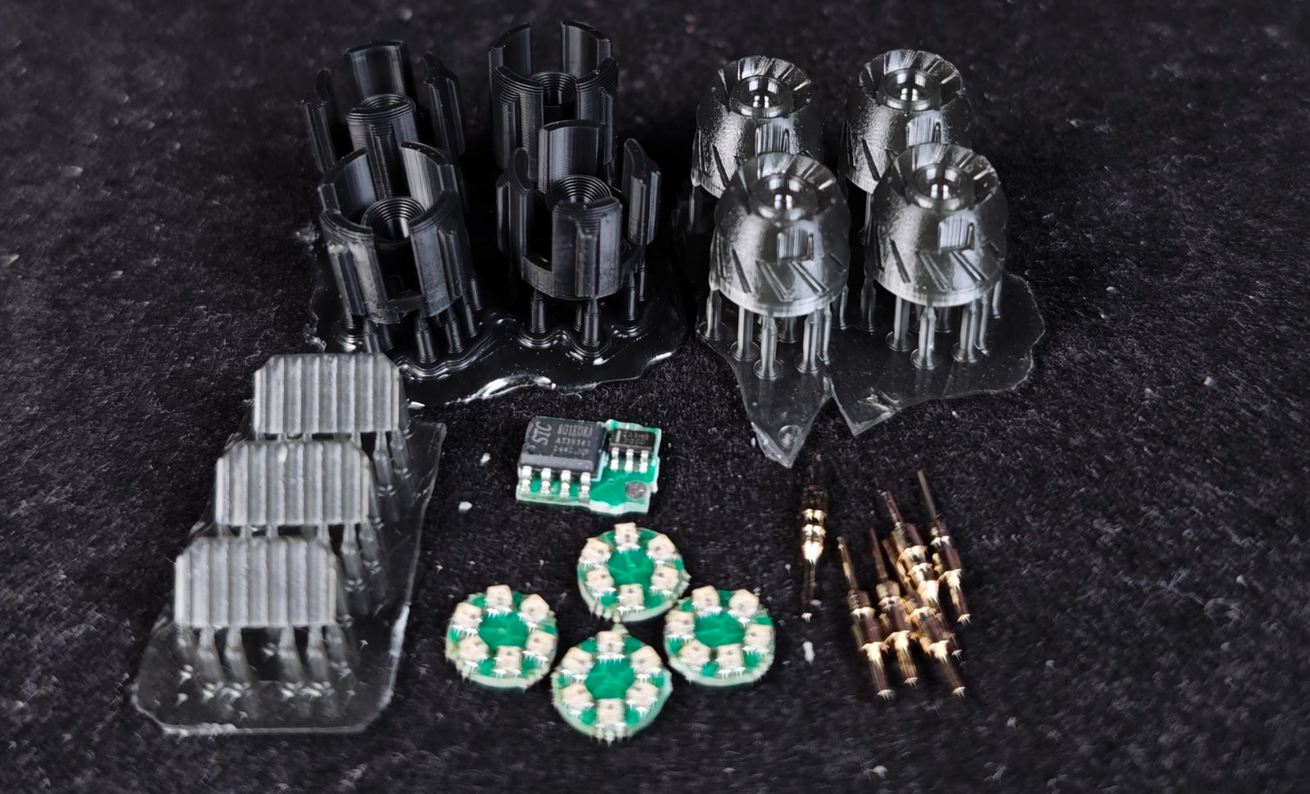 [Lighting kit materials] Lighting kit materials and clear parts for Farmer Creation 1/100 GK Style Nu Model Kit