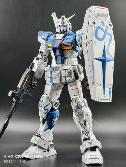 [Color customization collection] BANDAI/DABAN PG Unleashed 1/60 RX 78 Gundam (SKyuken Ryuichi Color Scheme) model kit